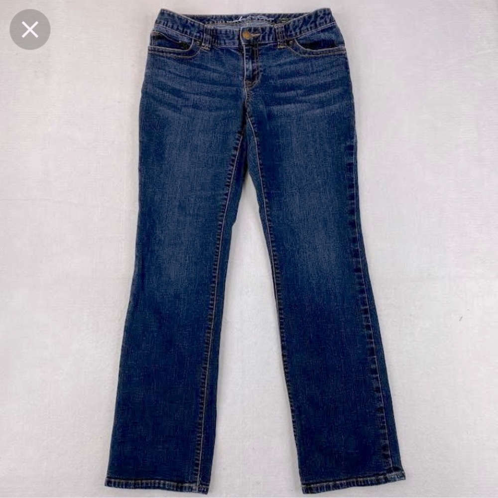 INC Denim Curvy Fit Straight Leg Jeans- Like New